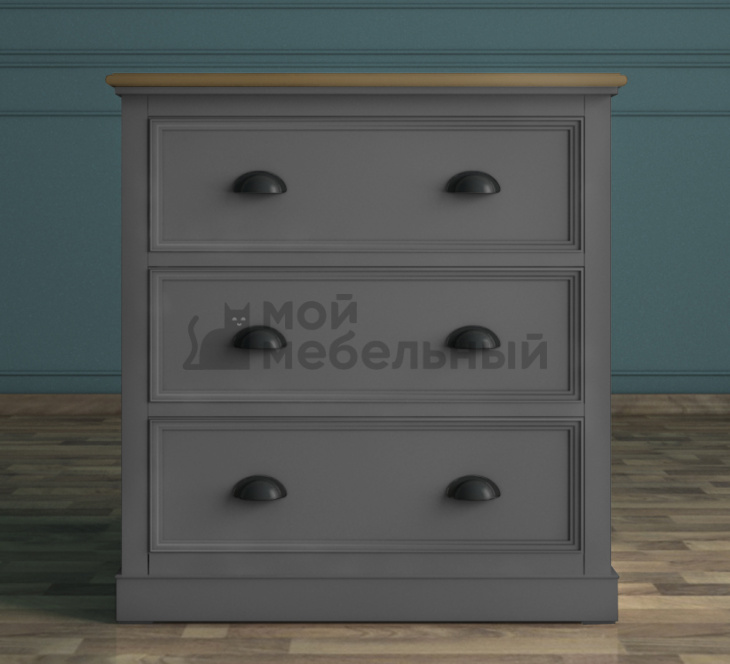 Серый комод 