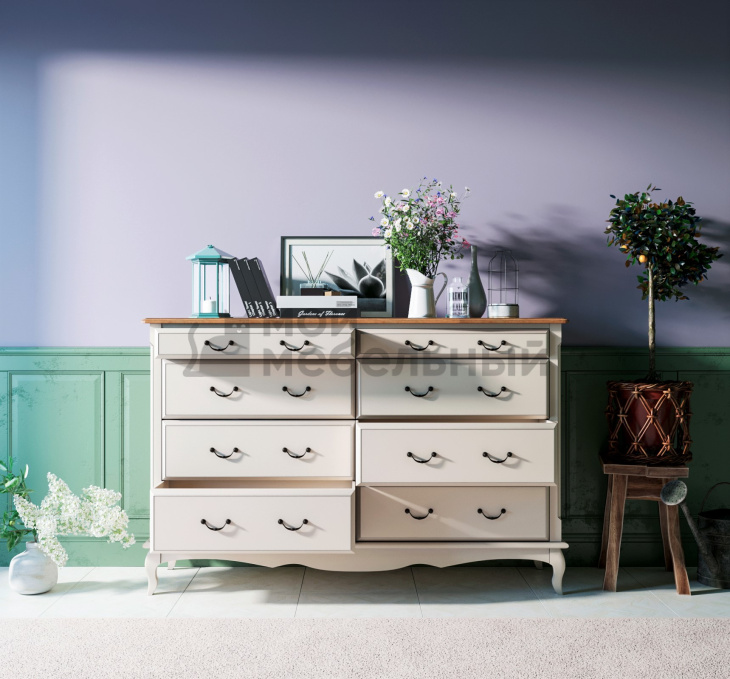 Комод «Leontina» на восемь ящиков арт ST9316/2 Комод «Leontina» на восемь ящиков арт ST9316/2 фото 2