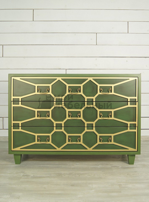 Зеленый комод 