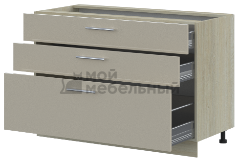 Тумба TETRIS UVL ТНЯ-120/3 фото 1