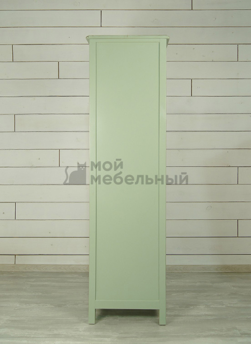 Узкий шкаф-витрина 