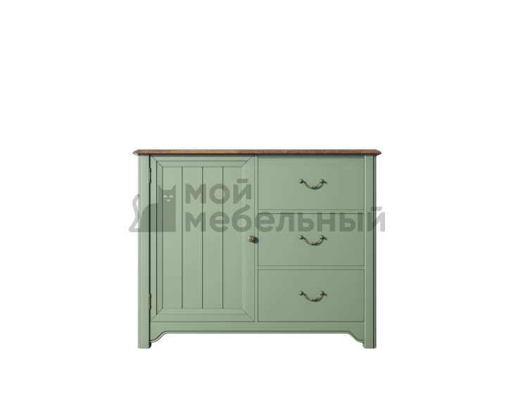 Комод Olivia на 3 ящика с дверкой арт GA5051 фото 4