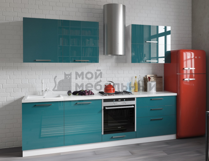 Модульная кухня LOFTeam HPL Красный Глянец Модульная кухня LOFTeam HPL Красный Глянец фото 9