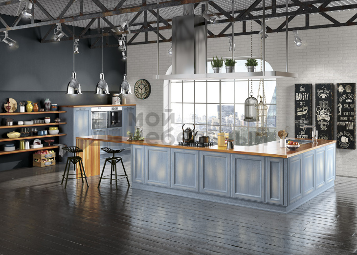 Модульная кухня Милан Джинс фото 2