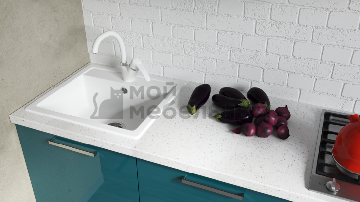 Модульная кухня LOFTeam HPL Шампань Глянец фото 5