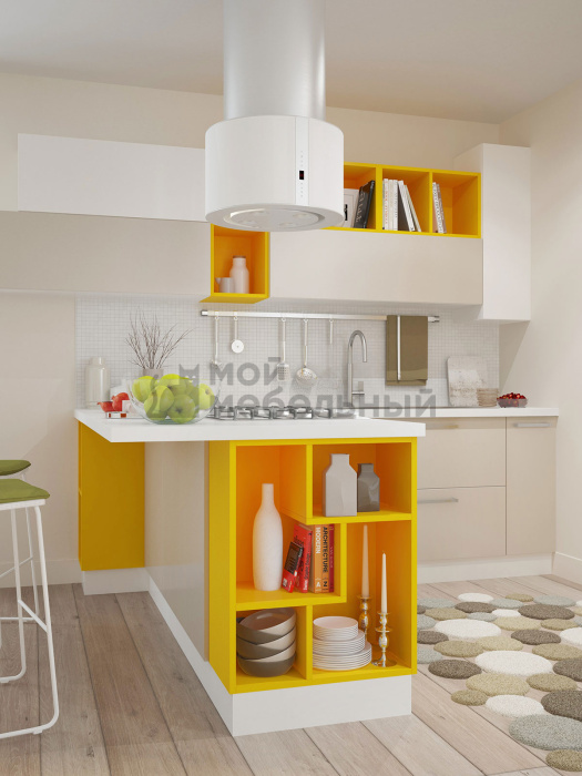 Модульная кухня TETRIS UVL Глянец Магнолия Модульная кухня TETRIS UVL Глянец Магнолия фото 3