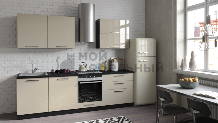 Модульная кухня LOFTeam HPL Черешня Глянец фото 6