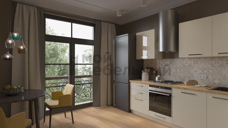 Модульная кухня LOFTeam HPL Красный Глянец Модульная кухня LOFTeam HPL Красный Глянец фото 5