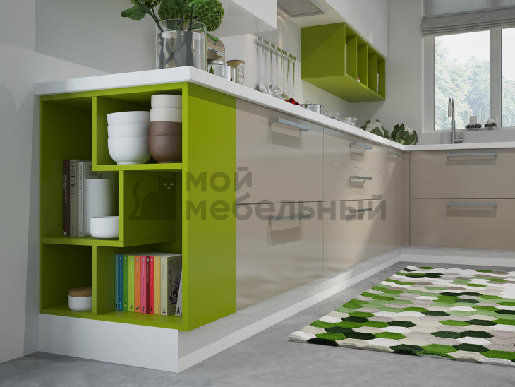 Модульная кухня TETRIS UVL Глянец Кашемир фото 3