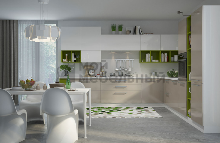 Модульная кухня TETRIS UVL Глянец Кашемир фото 4