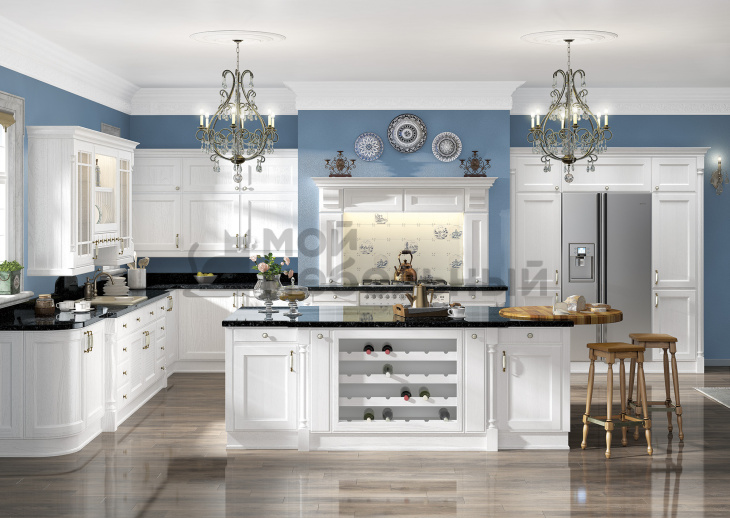 Модульная кухня Милан Бьянко Модульная кухня Милан Бьянко фото 2