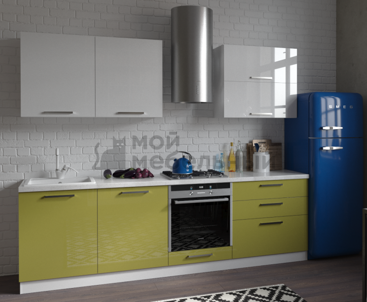 Модульная кухня LOFTeam HPL Черешня Глянец фото 8